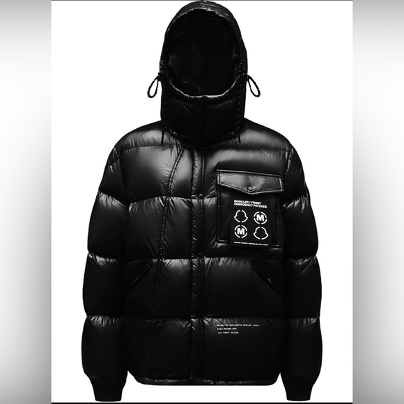 Moncler Down Jacket Fragment Genius Hiroshi Fujiwara Puffer Jacket w Garment Bag - Picture 3 of 16